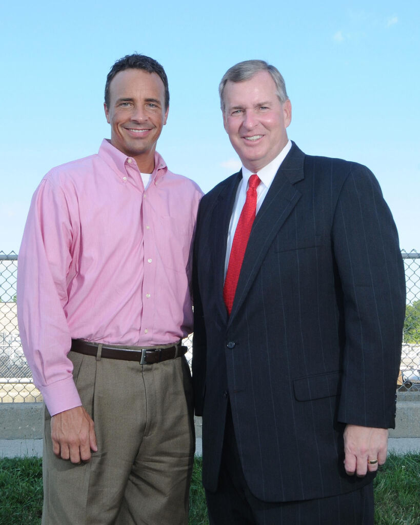 Robert Vane and Mayor Greg Ballard